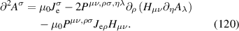 Equation (120)