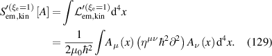 Equation (129)