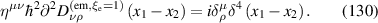 Equation (130)