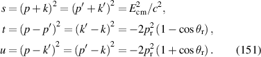 Equation (151)