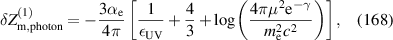 Equation (168)