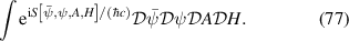 Equation (77)
