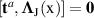 $[\mathbf{t}^a,\boldsymbol{\Lambda}_\mathrm{J}(\mathrm{x})] = \mathbf{0}$