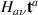 $H_{a\nu}\mathbf{t}^{a}$