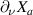 $\partial_\nu X_a$
