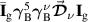 $\bar{\mathbf{I}}_\mathrm{g}\boldsymbol{\gamma}_\mathrm{B}^5\boldsymbol{\gamma}_\mathrm{B}^\nu\vec{\boldsymbol{\mathcal{D}}}_\nu\mathbf{I}_\mathrm{g}$