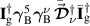$\mathbf{I}^\dagger_\mathrm{g}\boldsymbol{\gamma}_\mathrm{B}^5\boldsymbol{\gamma}_\mathrm{B}^\nu\mathstrut\mkern1.5mu\bar{\vec{\boldsymbol{\mathcal{D}}}}{}_\nu^\dagger\bar{\mathbf{I}}{}^\dagger_\mathrm{g}$