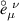 $\overset{\scriptstyle\circ}{e}^{\;\,\nu}_\mu$
