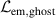 $\mathcal{L}_\mathrm{em,ghost}$