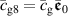 $\bar{c}_\mathrm{g8} = \bar{c}_\mathrm{g}\bar{\boldsymbol{\mathfrak{e}}}_0$