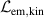 $\mathcal{L}_\mathrm{em,kin}$