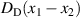 $D_\mathrm{D}(x_1-x_2)$