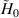 $\tilde H_0$