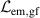 $\mathcal{L}_\mathrm{em,gf}$