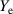 $Y_\mathrm{e}$