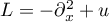 $L=-\partial_x^2+u$