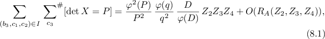 Equation (8.1)