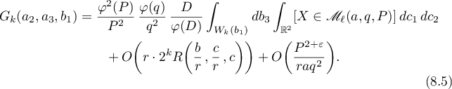 Equation (8.5)