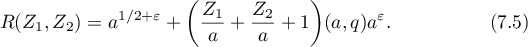 Equation (7.5)
