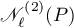 $\mathscr{N}_\ell^{(2)}(P)$