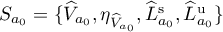 $S_{a_0}=\{\widehat{V}_{a_0},\eta_{\widehat{V}_{a_0}}, \widehat{L}^{\mathrm{s}}_{a_0},\widehat{L}^{\mathrm{u}}_{a_0}\}$