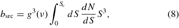 Equation (8)