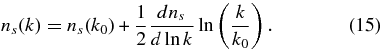 Equation (15)