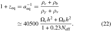 Equation (22)