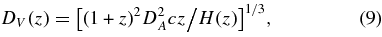 Equation (9)