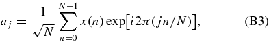 Equation (B3)