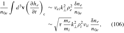 Equation (106)