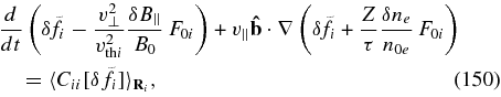 Equation (150)