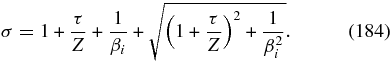 Equation (184)