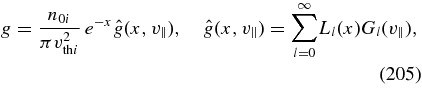 Equation (205)