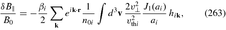 Equation (263)