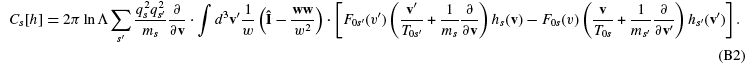 Equation (B2)