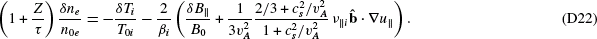 Equation (D22)
