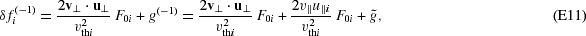 Equation (E11)