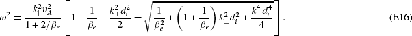 Equation (E16)