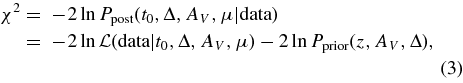 Equation (3)