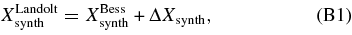 Equation (B1)