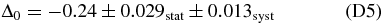 Equation (D5)