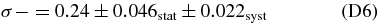 Equation (D6)
