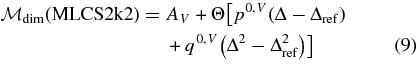 Equation (9)