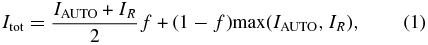 Equation (1)