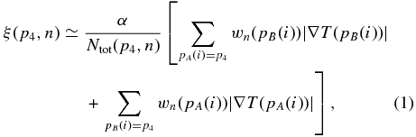 Equation (1)