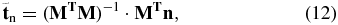 Equation (12)