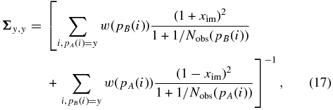 Equation (17)