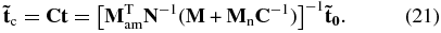 Equation (21)