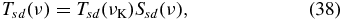 Equation (38)